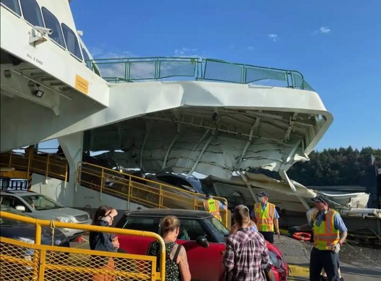 Washington Ferry Cathlamet Crashes into Pilings — Maritime Injury Law